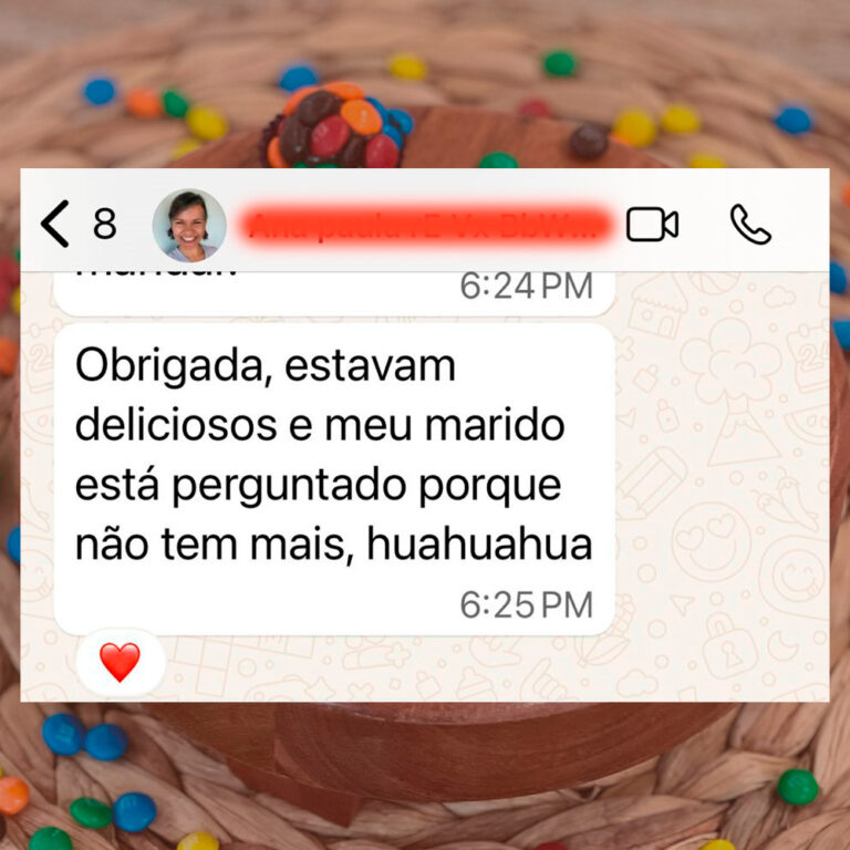 Depoimento de cliente no WhatsApp 1