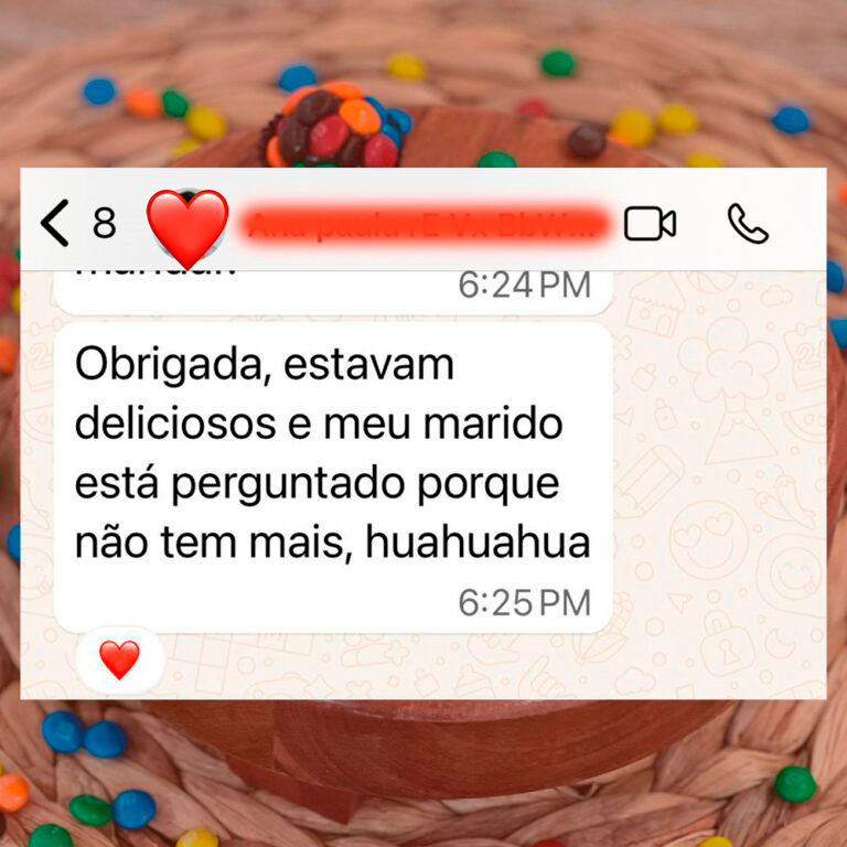 Depoimento de cliente no WhatsApp 1