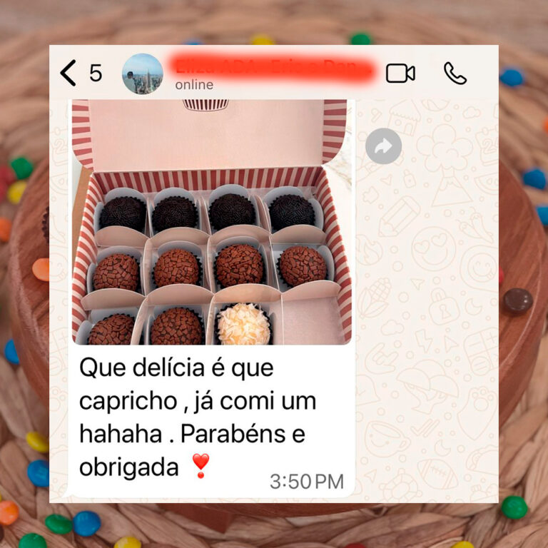 Depoimento de cliente no WhatsApp 2