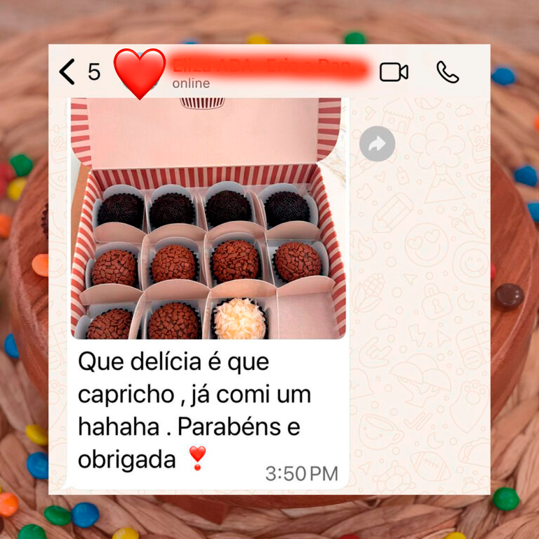 Depoimento de cliente no WhatsApp 2