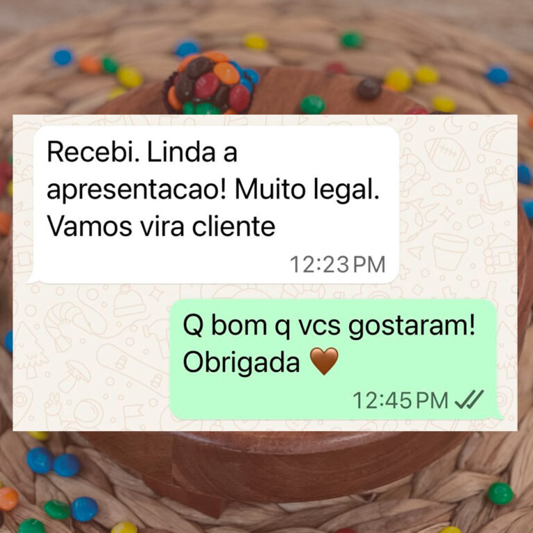 Depoimento de cliente no WhatsApp 3
