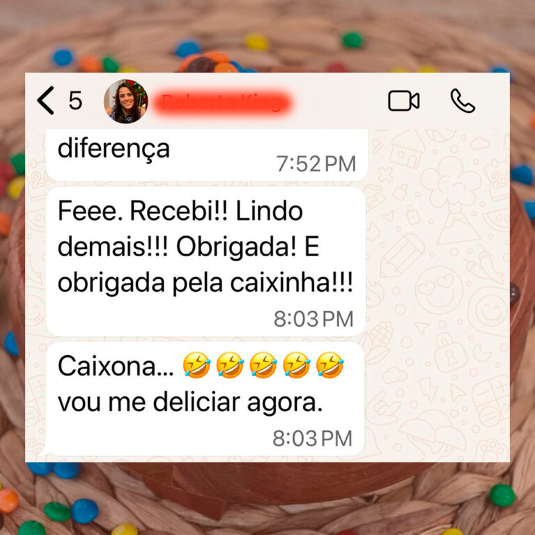 Depoimento de cliente no WhatsApp 4